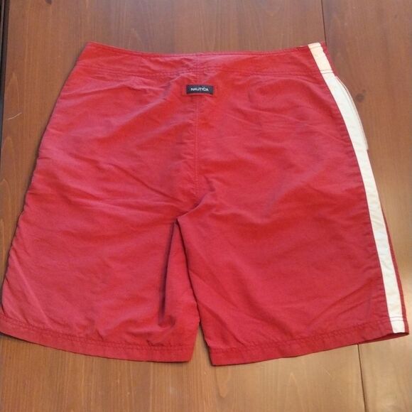 Vintage Nautica NS83 Swim shorts, Size 36, Red, White and Blue. - Picture 2 of 8